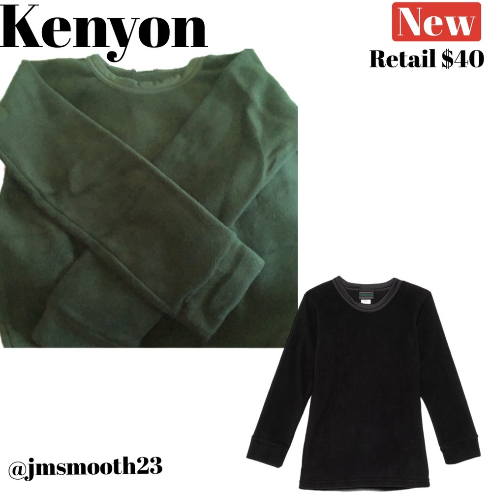 🛑CLEARANCE‼️🆕 Kenyon Black Polartec Classic Micro Base Layer